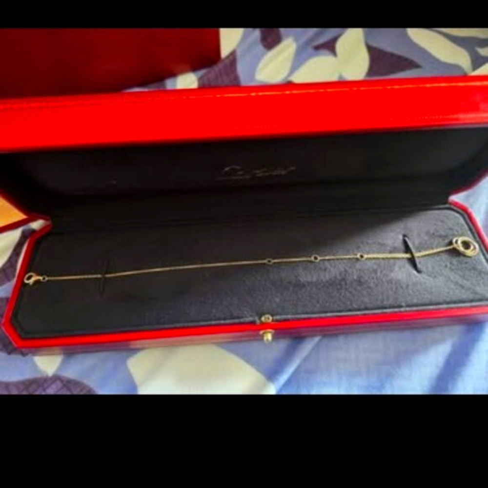 Authentic Cartier Trinity Bracelet 3-Gold
